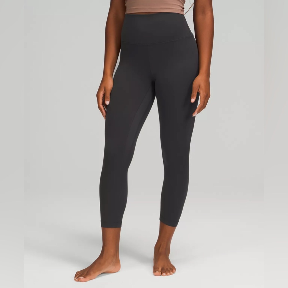 Lululemon align crop leggings dark gray